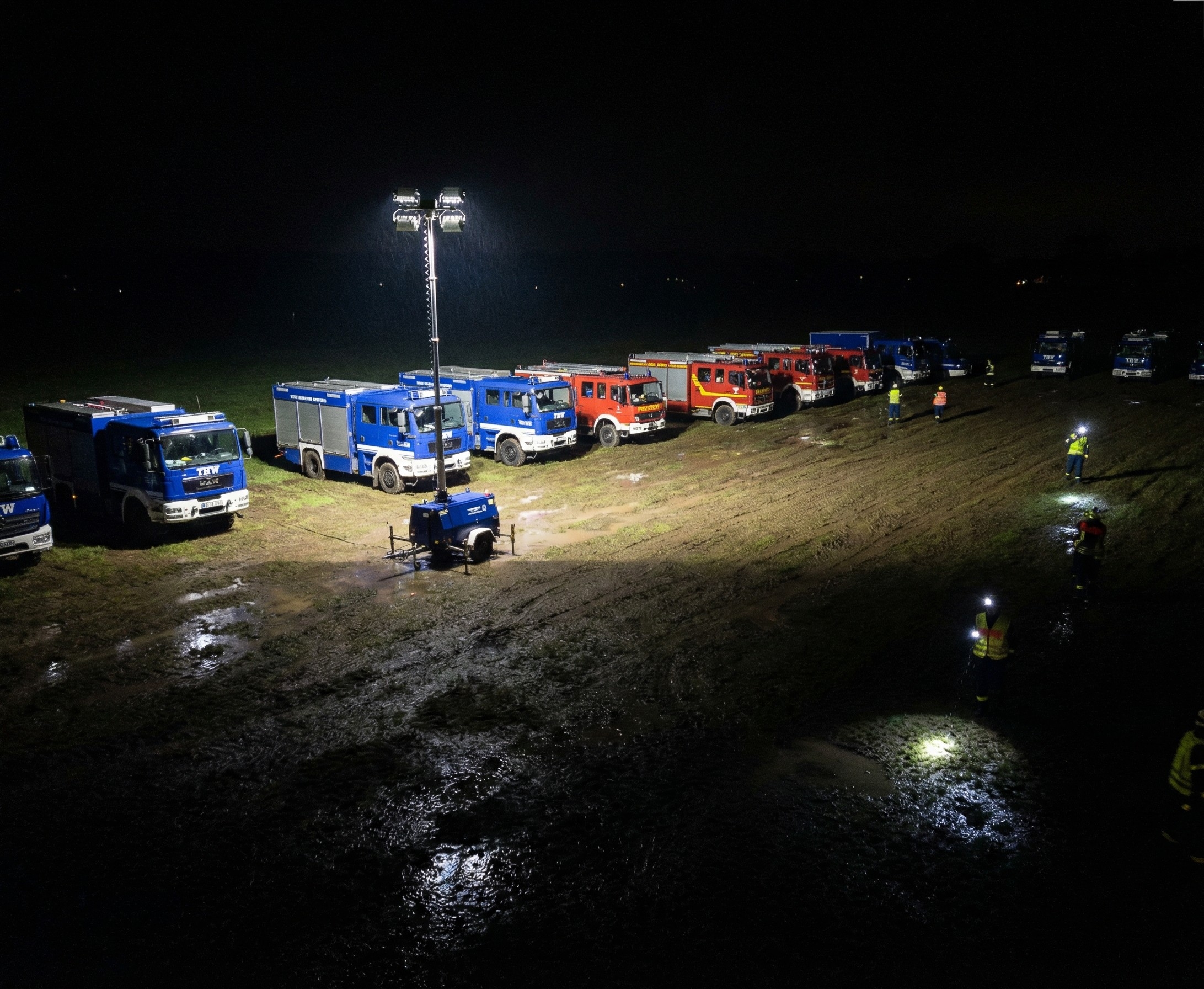 Beleuchtung Katastrophenschutz 